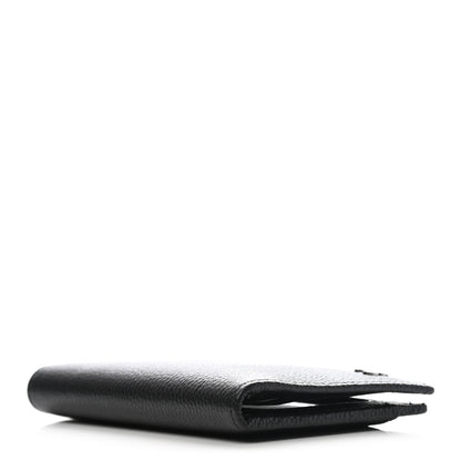 Chanel Grained Calfskin CC Card Holder Wallet Black 4 of 7