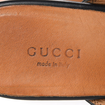 Gucci Calfskin Womens Princetown Slippers 39.5 Black 5 of 10