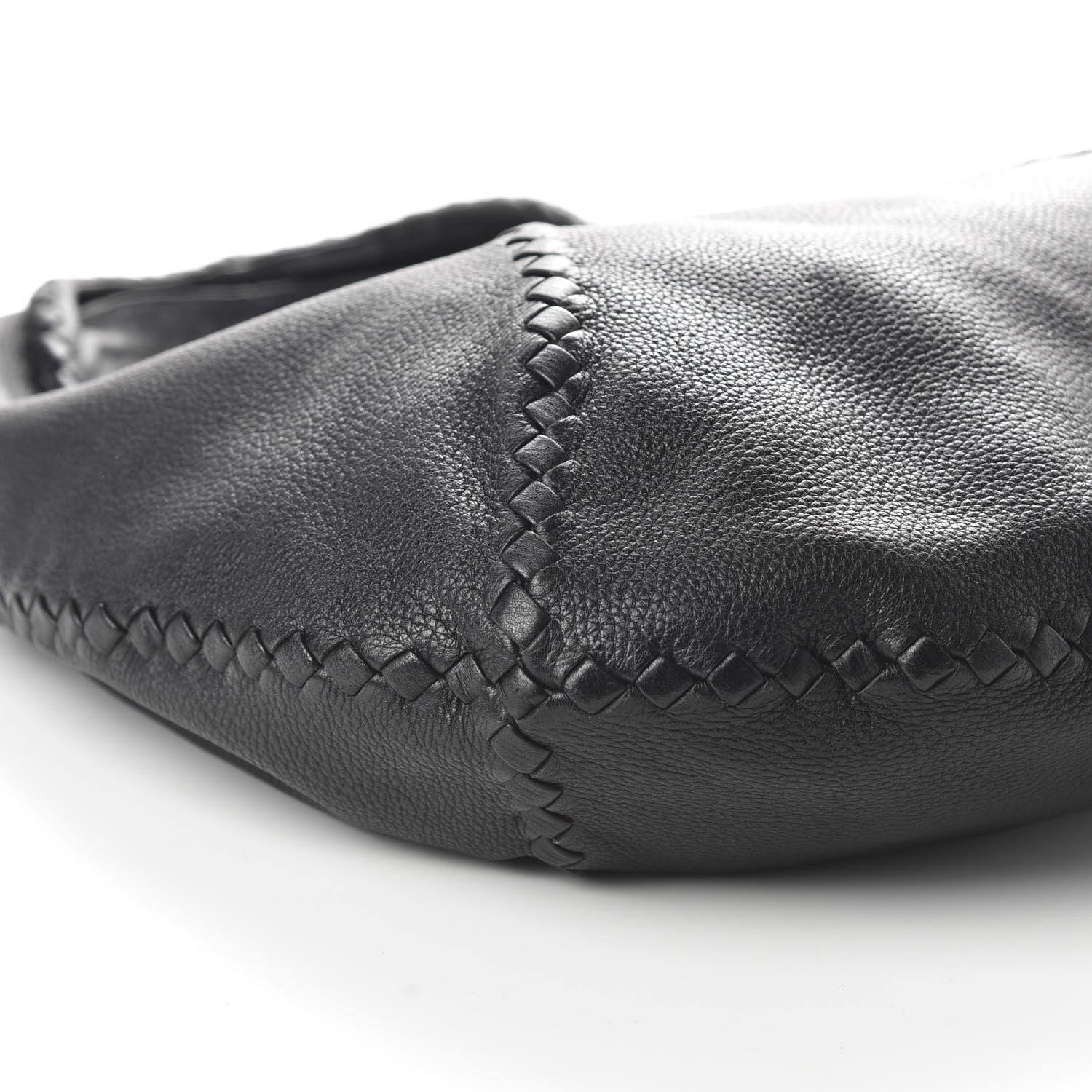 Bottega Veneta Cervo Deerskin Large Hobo Black 6 of 9