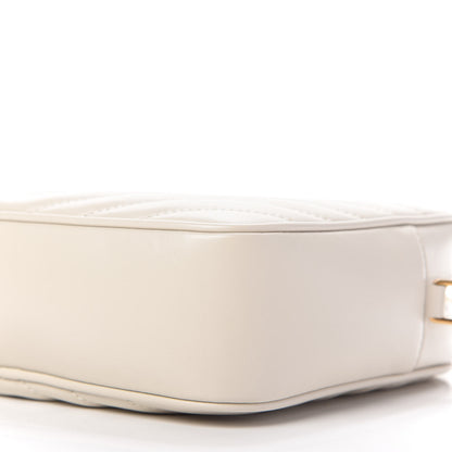 Saint Laurent Calfskin Matelasse Monogram Lou Camera Bag Crema Soft 7 of 10