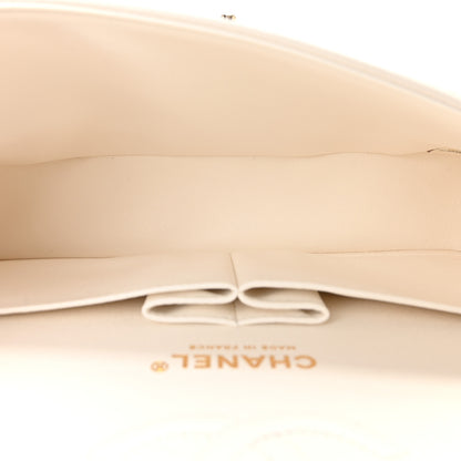 Chanel Caviar Quilted Small Double Flap White 5 of 10