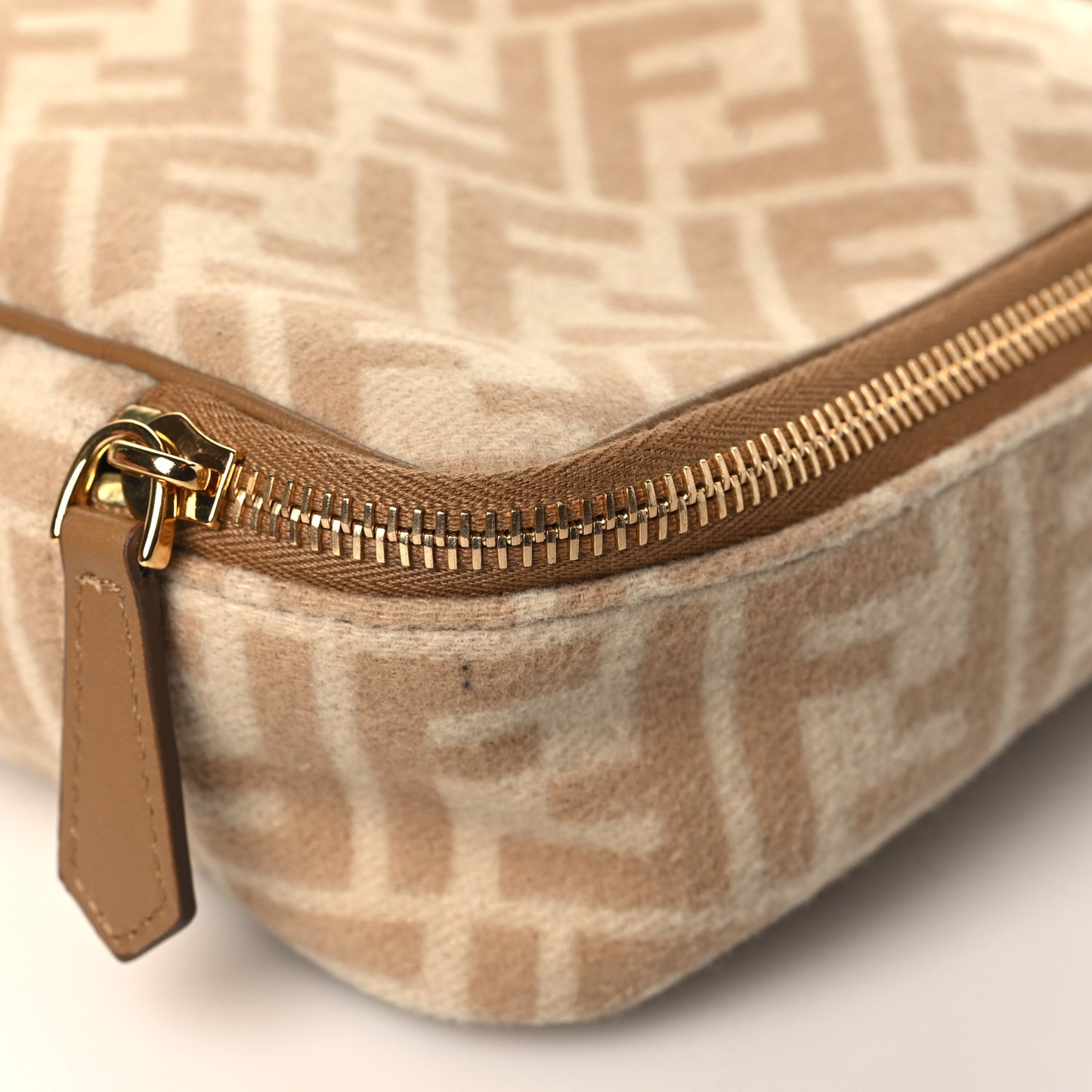 Wool FF 1974 Organizer Beige Cammello Sand