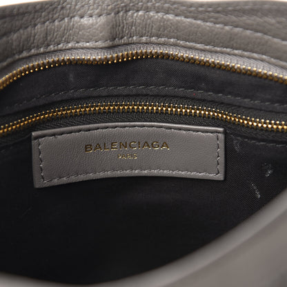 Balenciaga Chevre Gold Metallic Edge Hardware S City Gris Acier 8 of 10