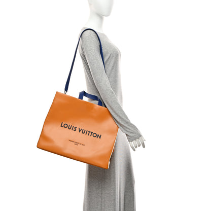 Louis Vuitton Cowhide Shopper Bag MM Safran 2 of 9