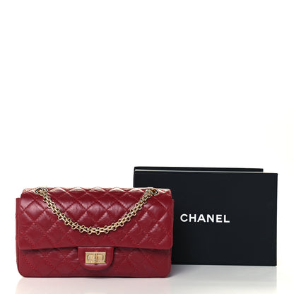 Chanel Aged Calfskin Quilted 2.55 Reissue 225 Flap Red 10 of 10