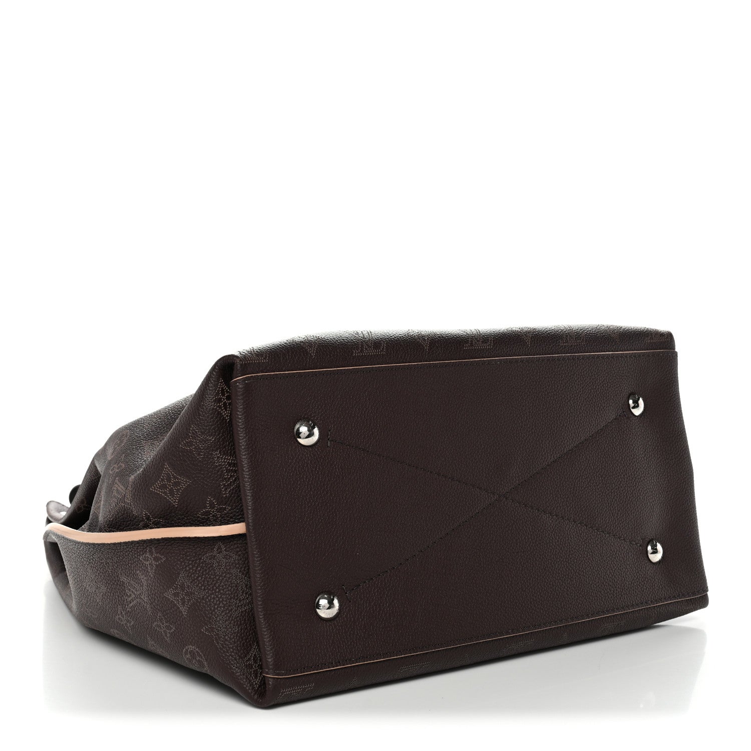 Louis Vuitton Mahina Carmel Hobo Chocolate 4 of 9