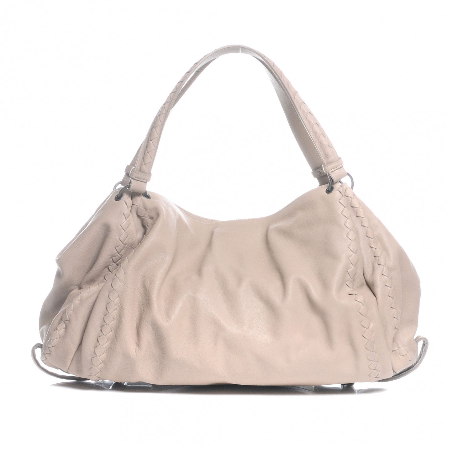 Buffalo Leather Shoulder Bag Stone