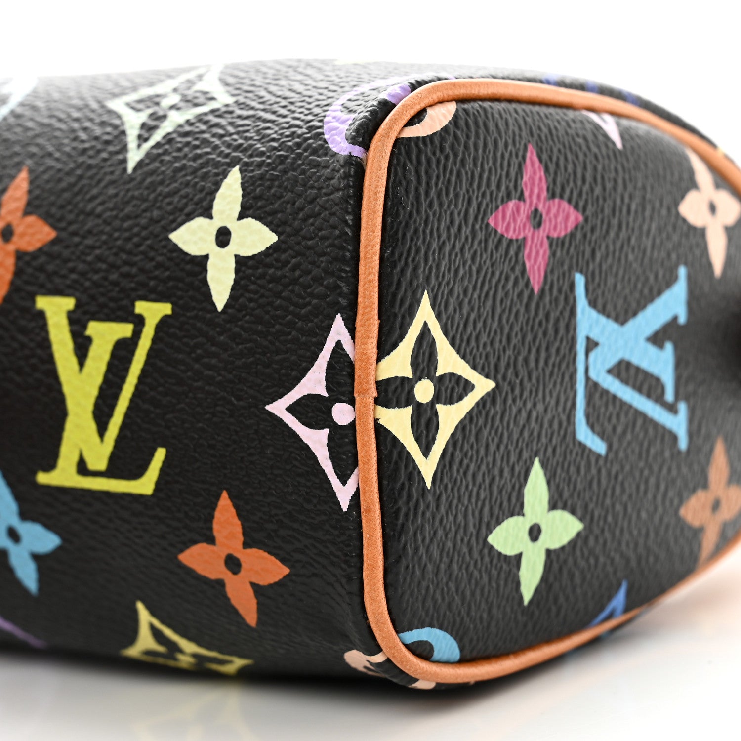 Louis Vuitton Monogram Multicolor Mini Sac HL Speedy Black 8 of 8