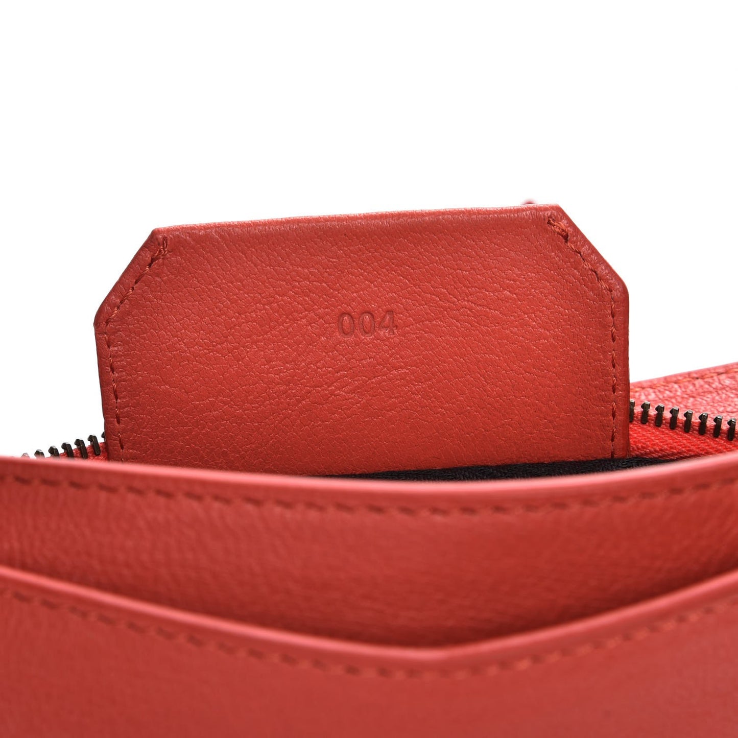 Lambskin PS1 Pochette Clutch Deep Coral
