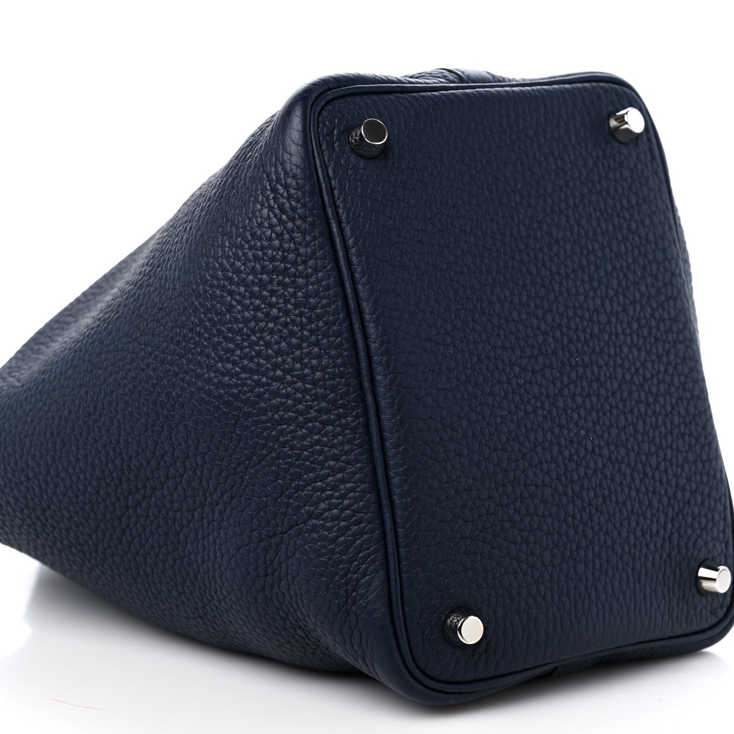 Hermes Taurillon Clemence Picotin Lock 18 PM Bleu Nuit 8 of 10