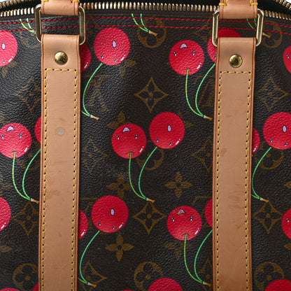 Louis Vuitton Monogram Cerises Keepall 45 16 of 21