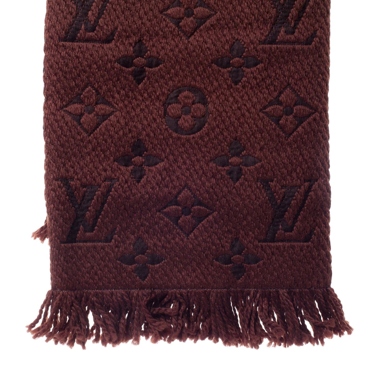 Logomania Scarf Brown