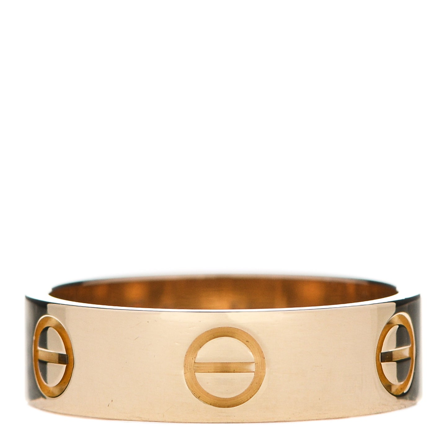 18K Yellow Gold 5.5mm LOVE Ring 54 7