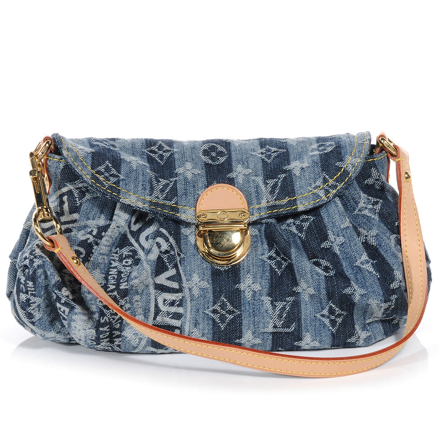 Denim Raye Mini Pleaty
