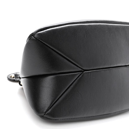 Chloe Shiny Calfskin Mini Juana Shoulder Bag Black 9 of 10