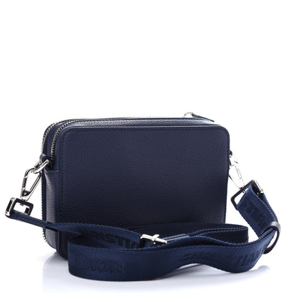 Christian Dior X AIR JORDAN Grained Calfskin Crossbody Blue 3 of 11