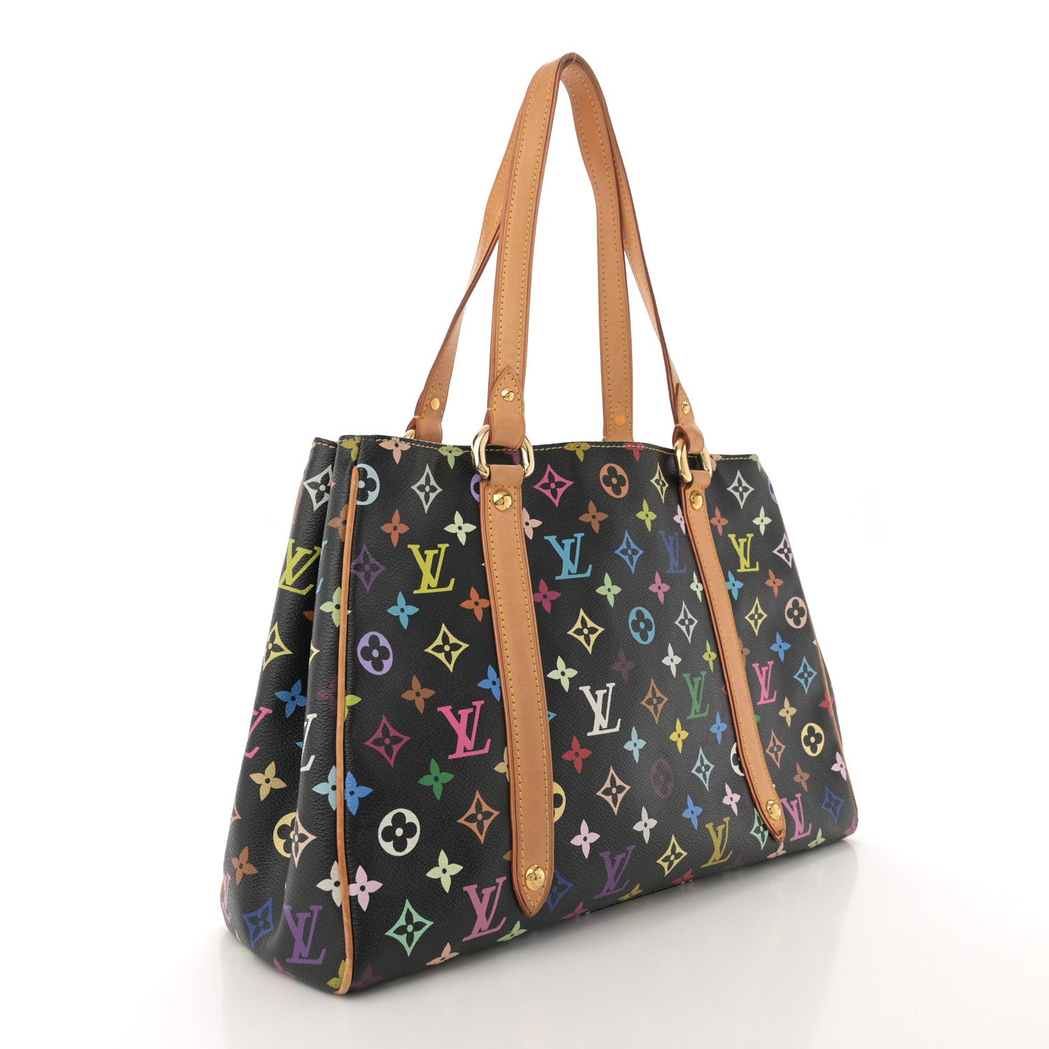 Louis Vuitton Monogram Multicolor Aurelia MM Black 3 of 11