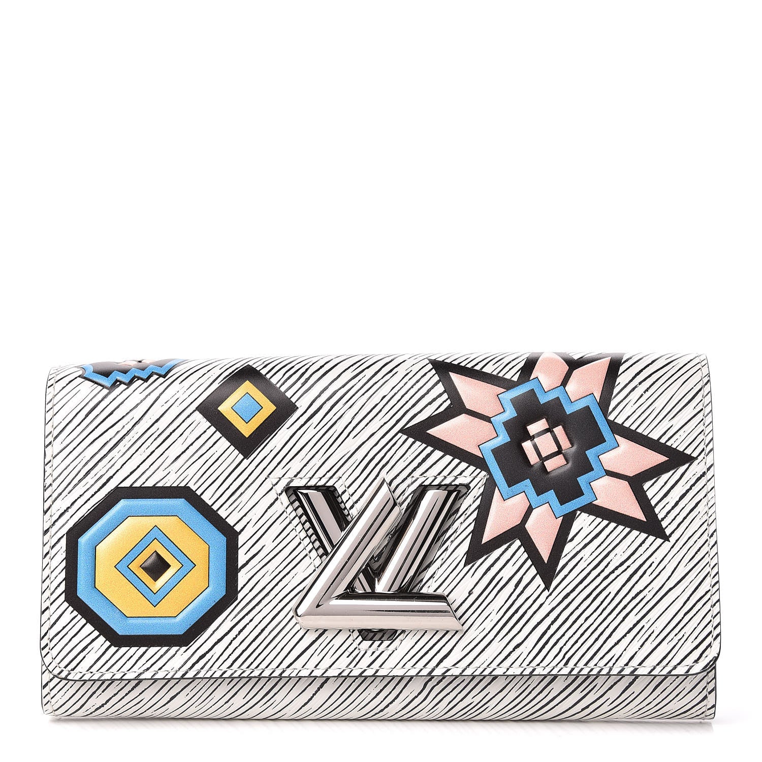 Louis Vuitton Epi Azteque Twist Wallet White 1 of 10