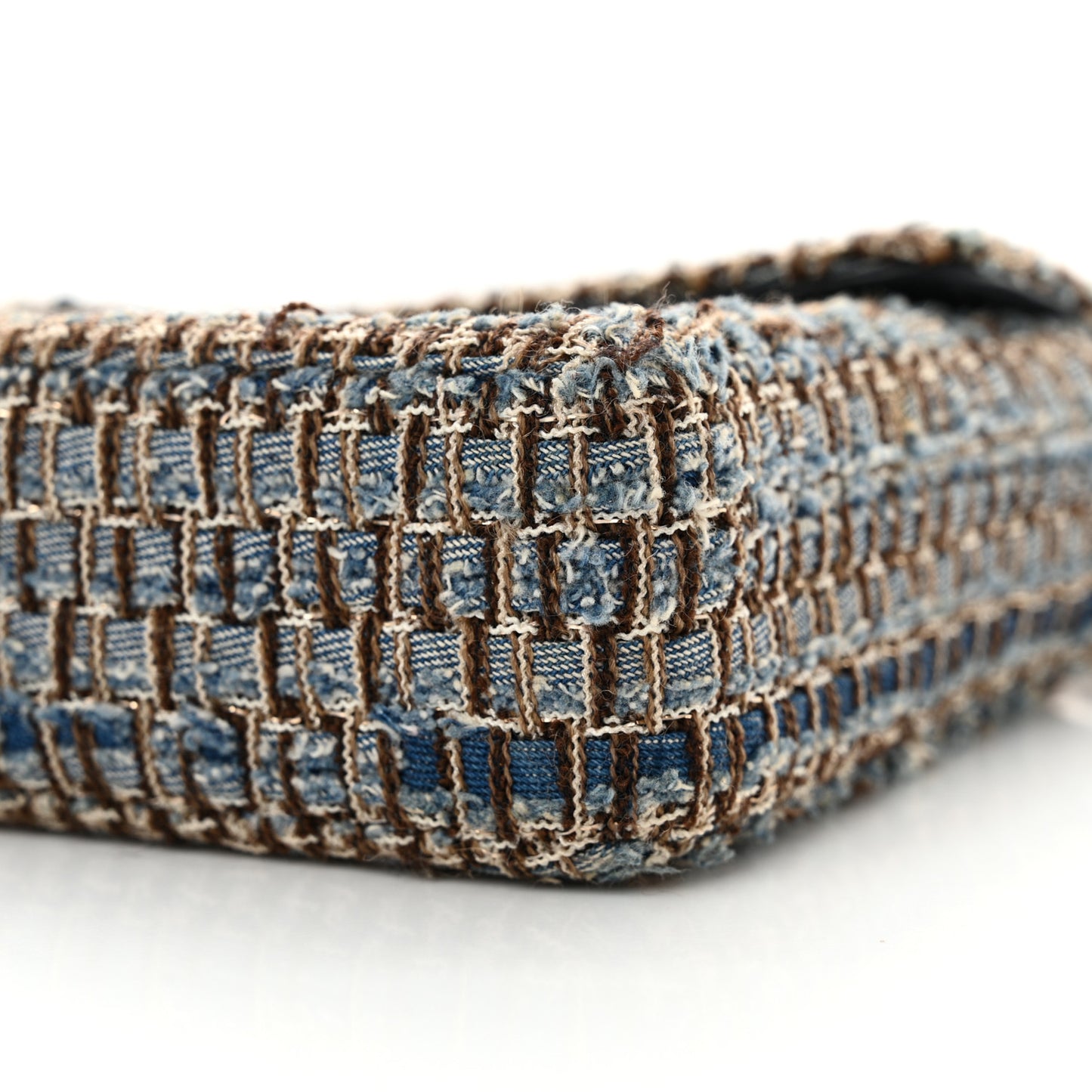 Tweed East West Flap Blue Multicolor
