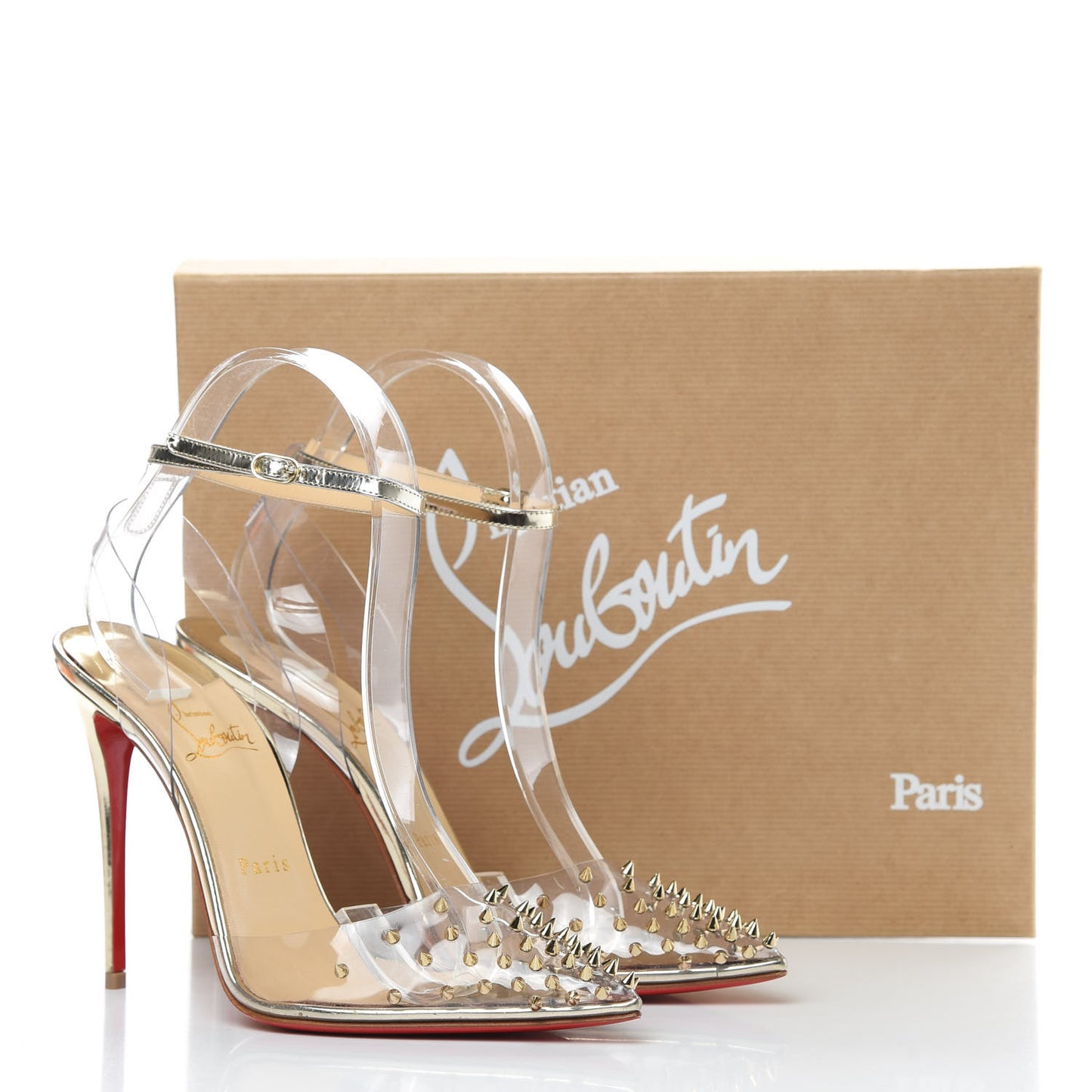 PVC Specchio Spikoo 100 Pumps 39 Light Gold