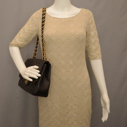 Chanel Lambskin Jumbo Single Flap Black 2 of 10