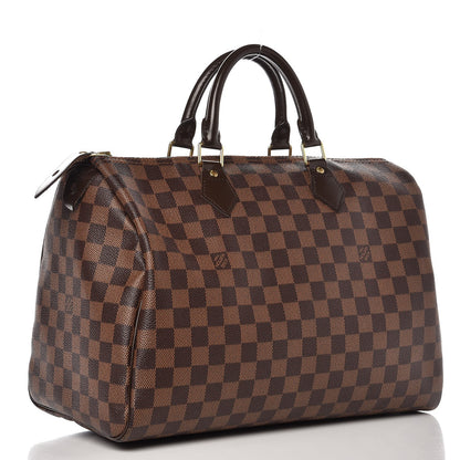 Louis Vuitton Damier Ebene Speedy 35 3 of 7