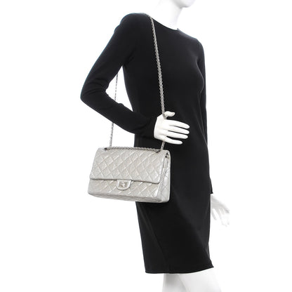 Chanel Metallic Aged Calfskin Quilted 2.55 Reissue 226 Flap Silver 2 of 17