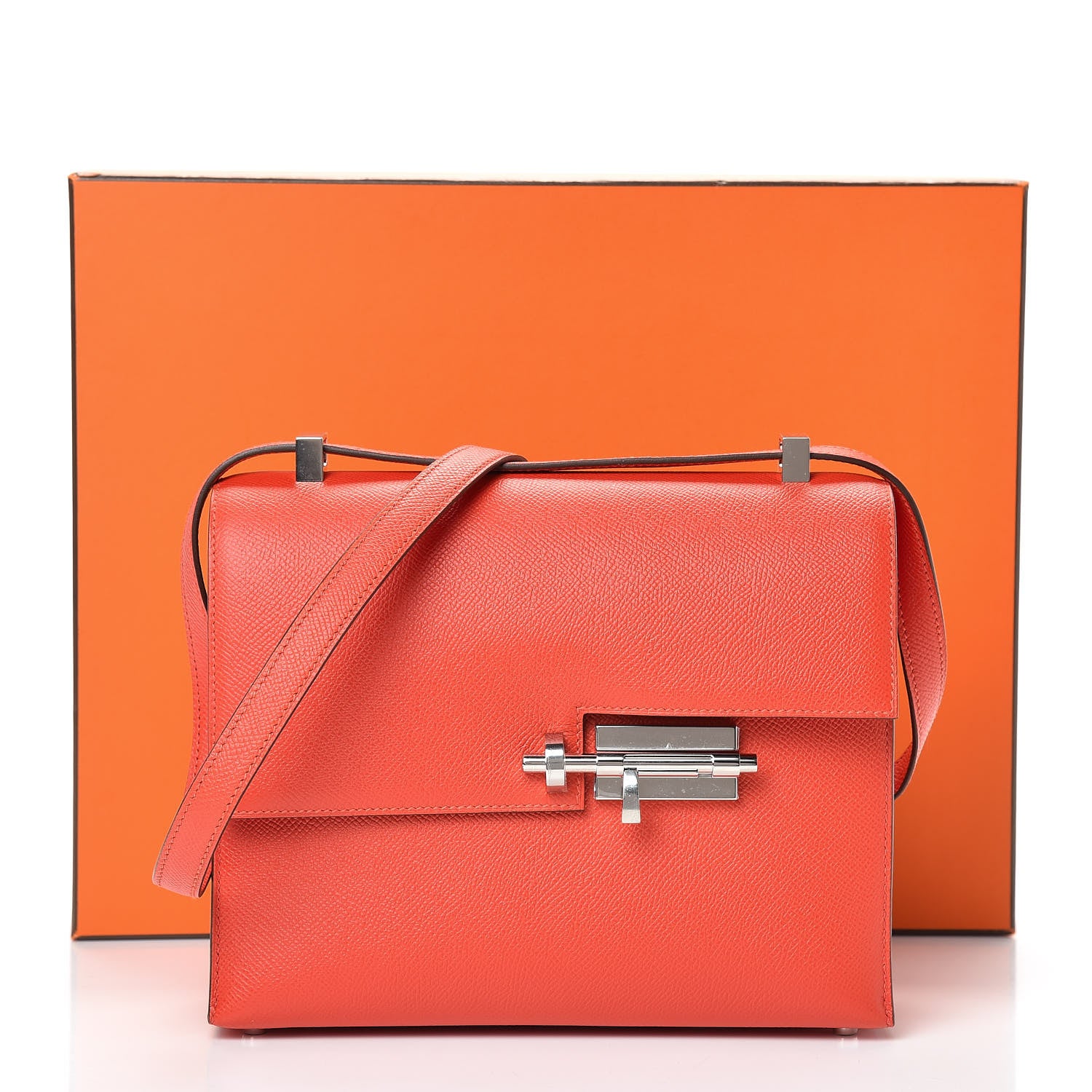 Hermes Epsom Verrou 21 Rouge Tomate 12 of 12