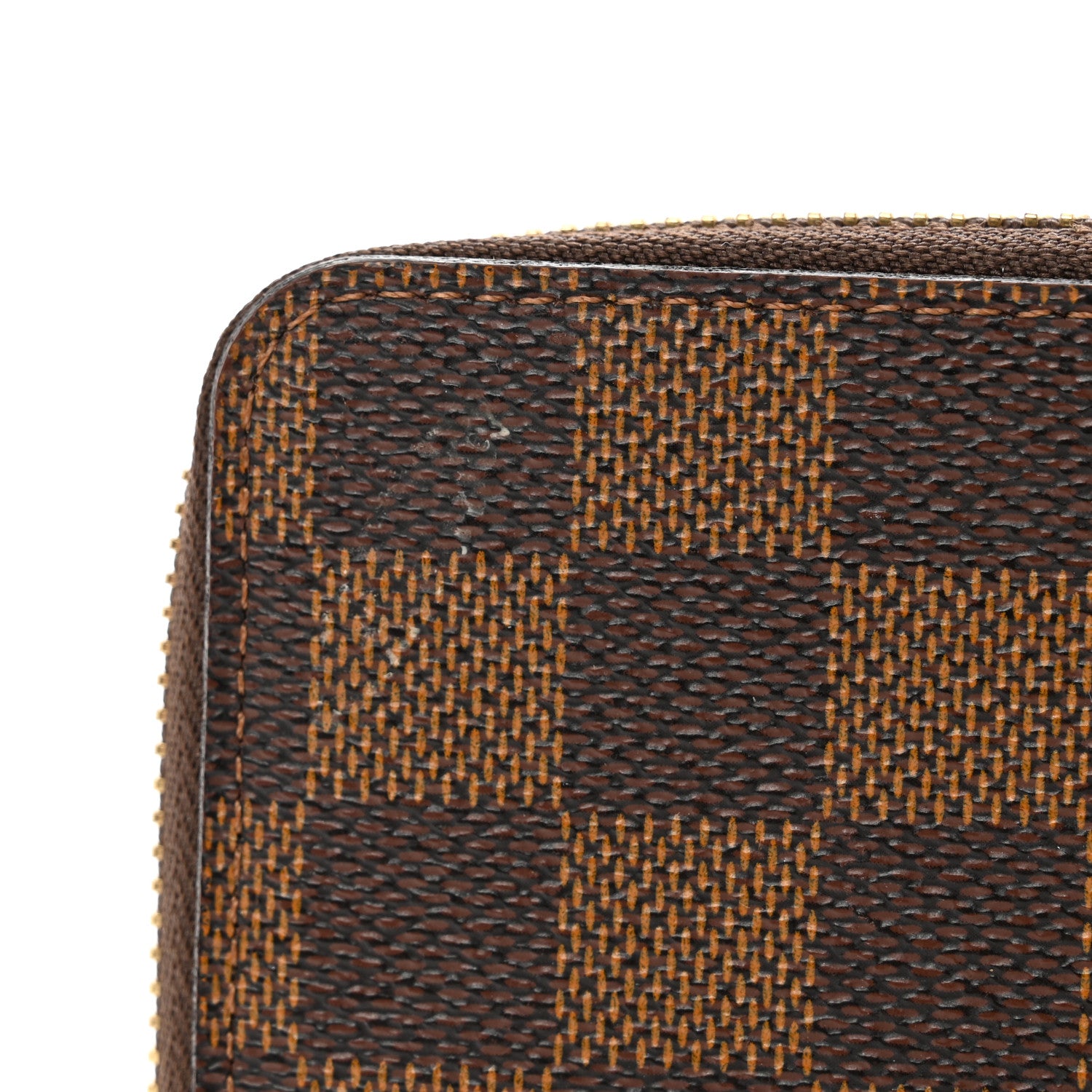 Louis Vuitton Damier Ebene Clemence Wallet Rose Ballerine 7 of 7