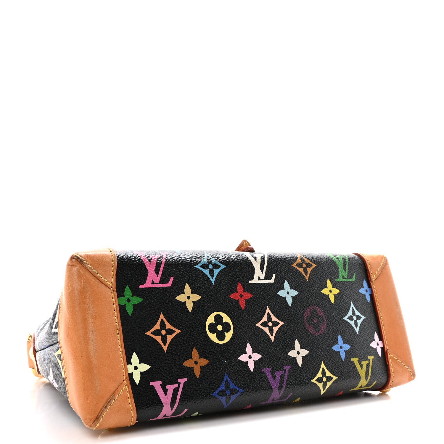 Louis Vuitton Monogram Multicolor Eliza Black 4 of 9
