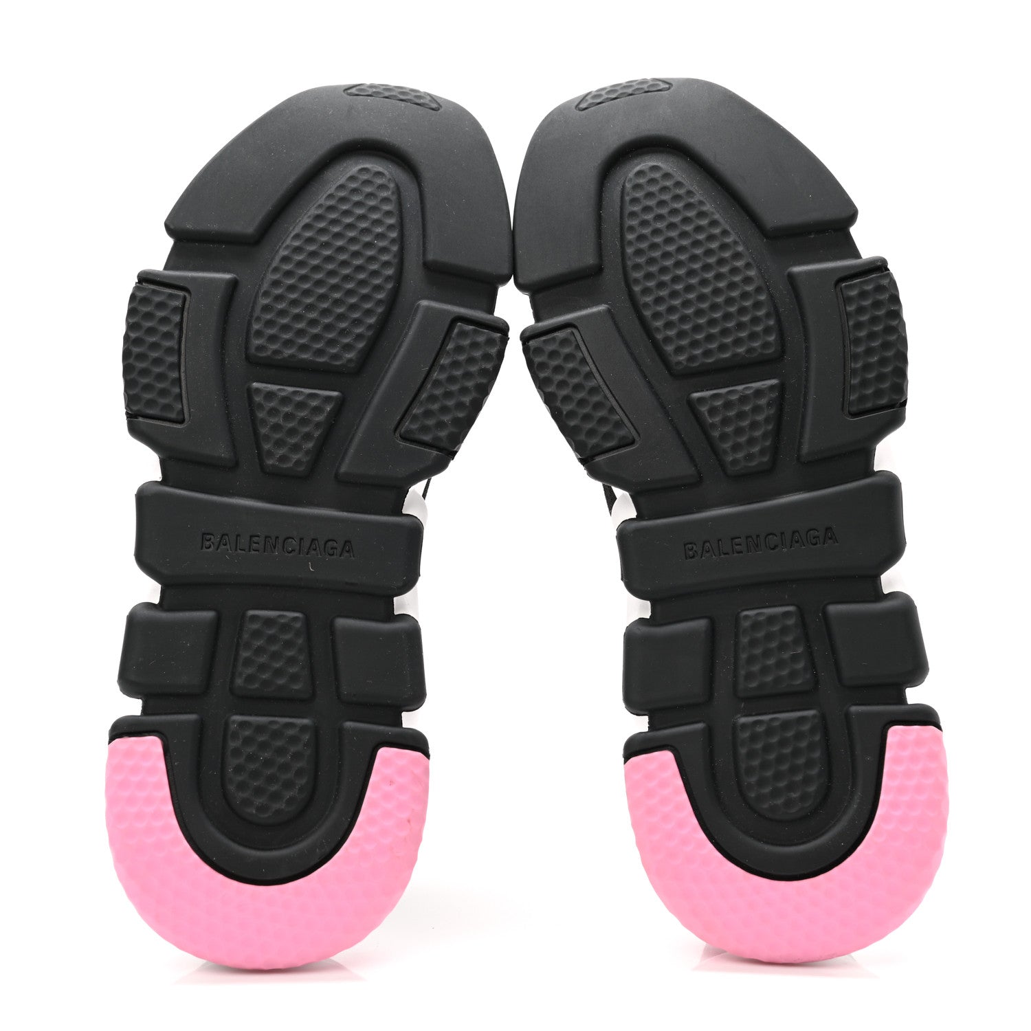 Balenciaga Neoprene Knit Multicolor Sole Womens Speed Sneakers 39 Black White Pink 5 of 8