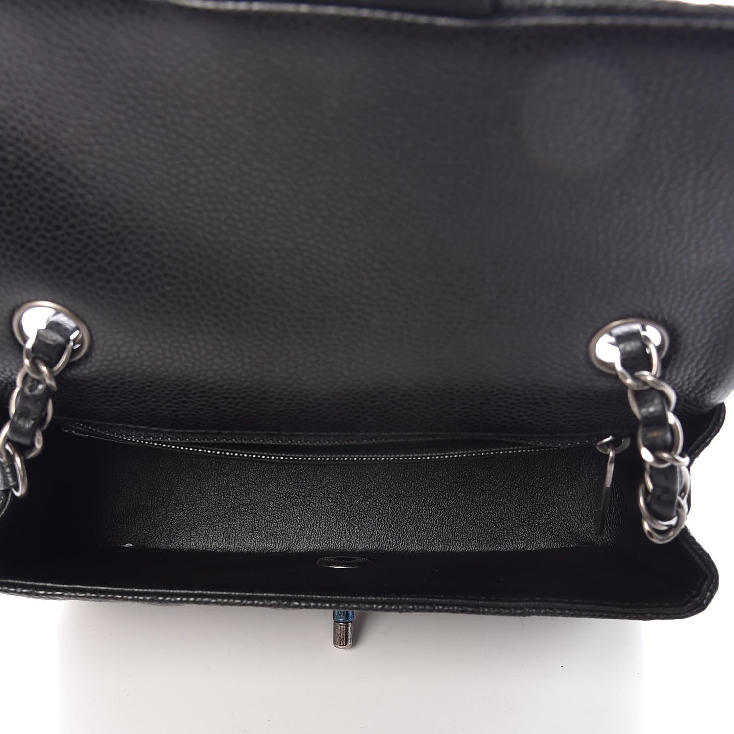 Chanel Caviar Quilted Mini Rectangular Flap Black 7 of 9
