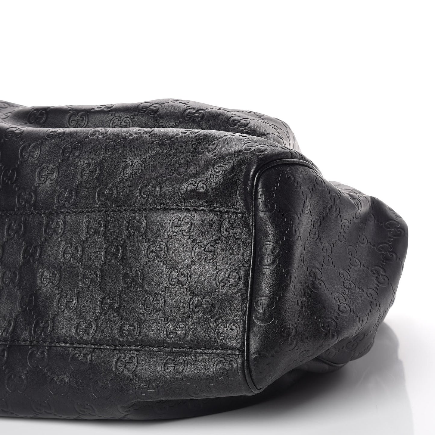 Guccissima Large Sukey Tote Black