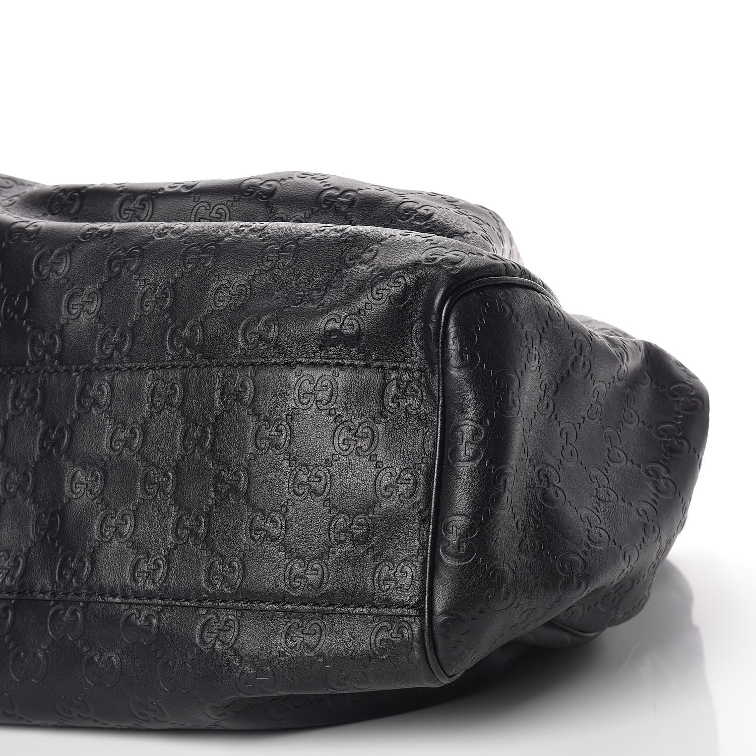 Gucci Guccissima Large Sukey Tote Black 9 of 9