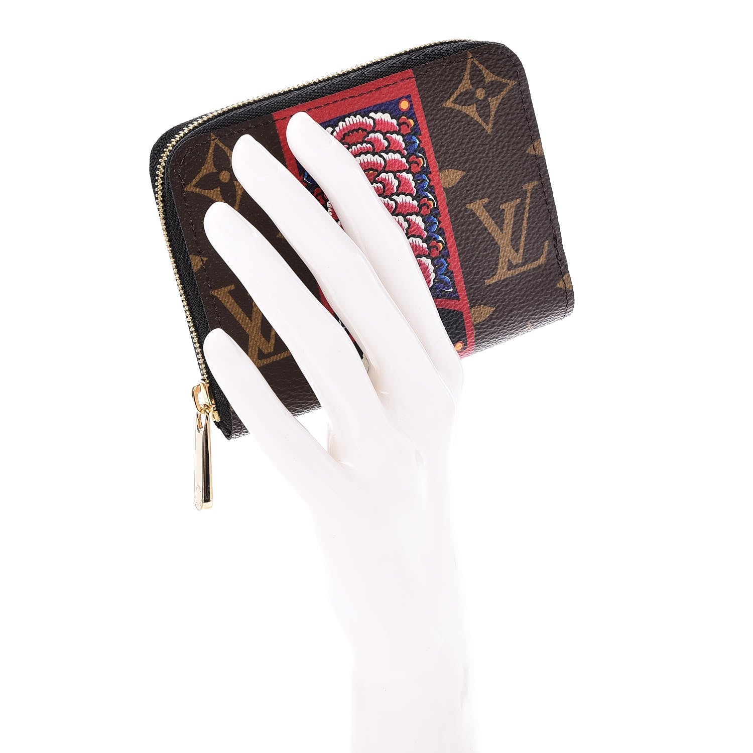 Louis Vuitton Monogram Kabuki Zippy Coin Purse 2 of 7