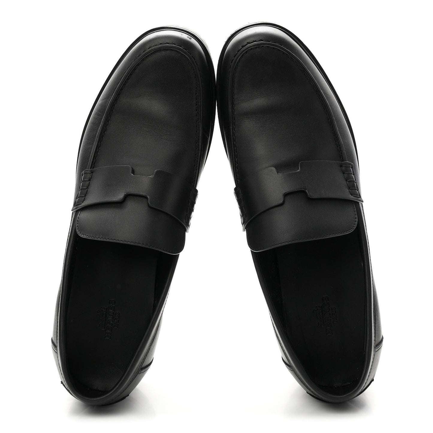 Calfskin Ivy Loafer 41 Black
