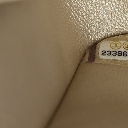 Chanel Metallic Caviar Quilted Medium Double Flap Gold 7 of 12