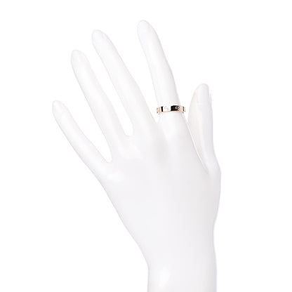 Cartier 18K Pink Gold 3.5mm LOVE Wedding Band Ring 51 5.75 2 of 4
