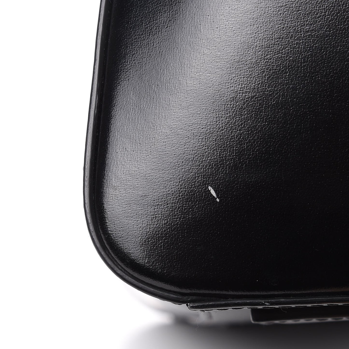 Shiny Lord Calfskin Small Antigona Black
