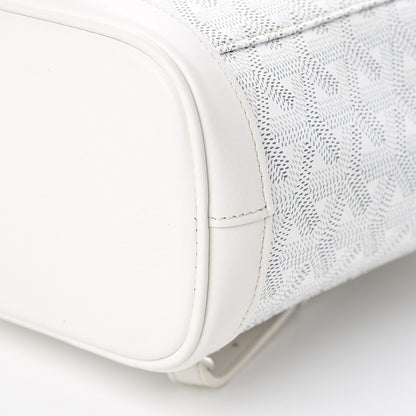 Goyard Goyardine Calfskin Mini Alpin Backpack White 9 of 9