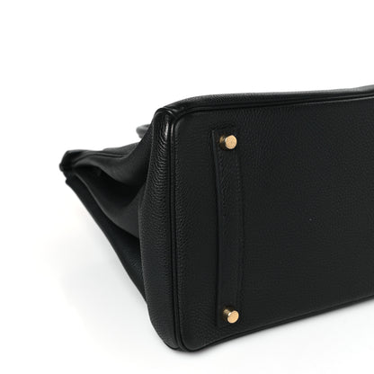 Hermes Togo Birkin 35 Black 8 of 12