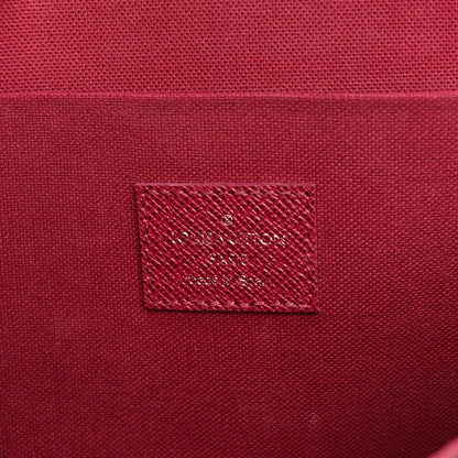 Louis Vuitton Monogram Pochette Felicie Chain Wallet Fuchsia 6 of 10