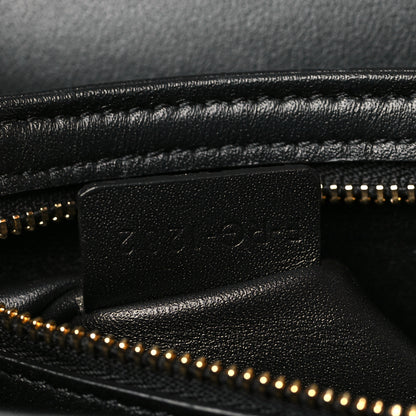 Celine Shiny Calfskin Medium Triomphe Black 7 of 9