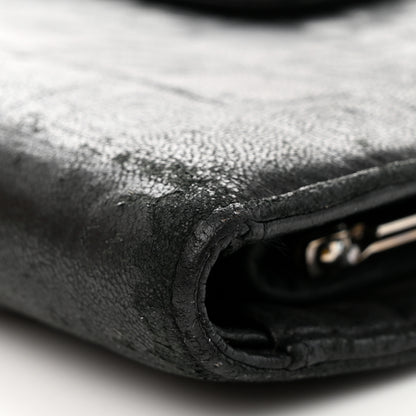 Chanel Calfskin Lucky Symbols French Wallet Black 11 of 11