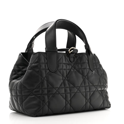 Christian Dior Calfskin Macrocannage Small Toujours Black 4 of 14