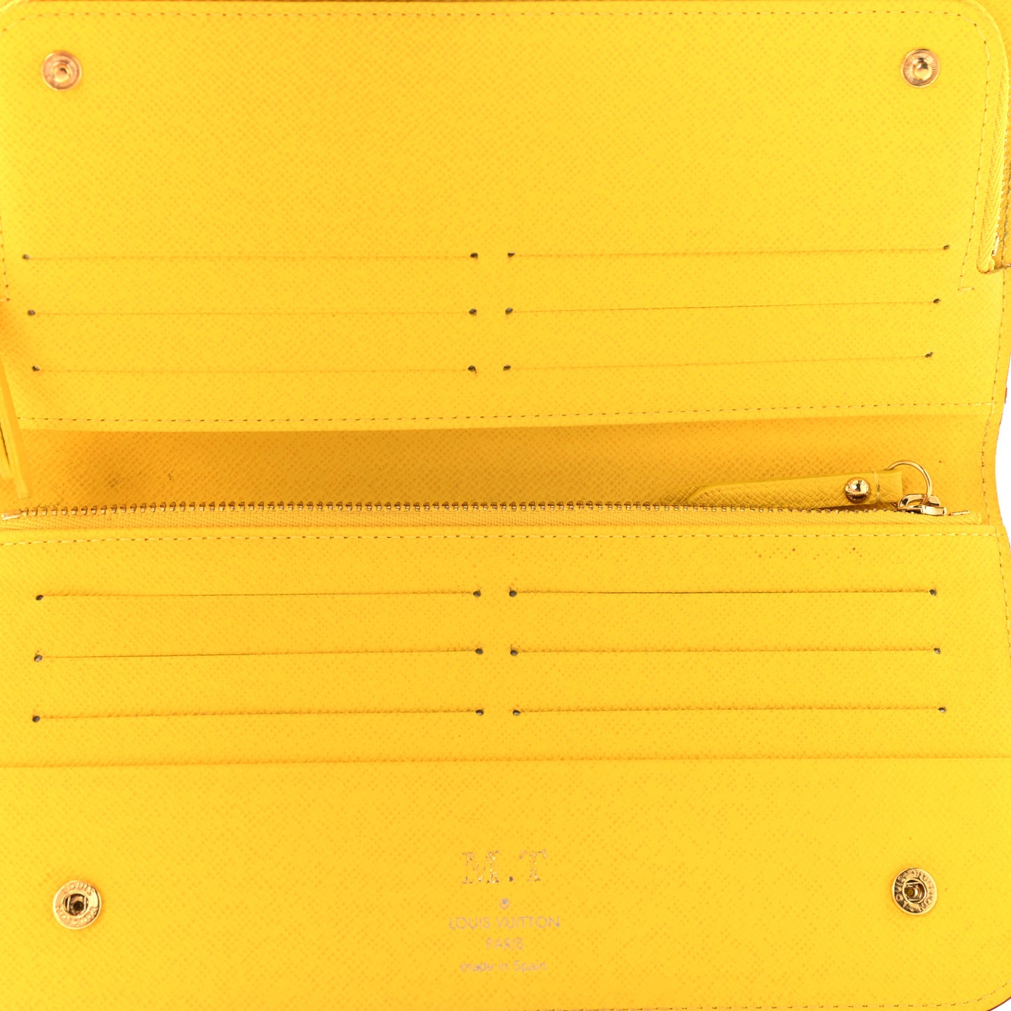 Monogram Multicolor Insolite Wallet White Citron