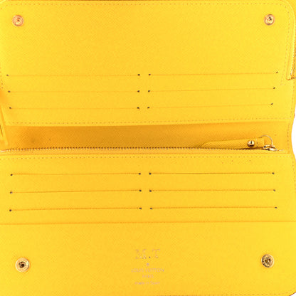Louis Vuitton Monogram Multicolor Insolite Wallet White Citron 5 of 10