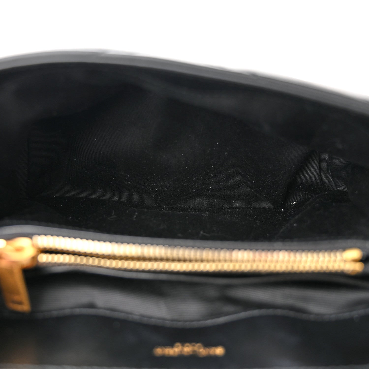 Saint Laurent Calfskin Y Quilted Monogram Small Loulou Chain Satchel Black 5 of 14