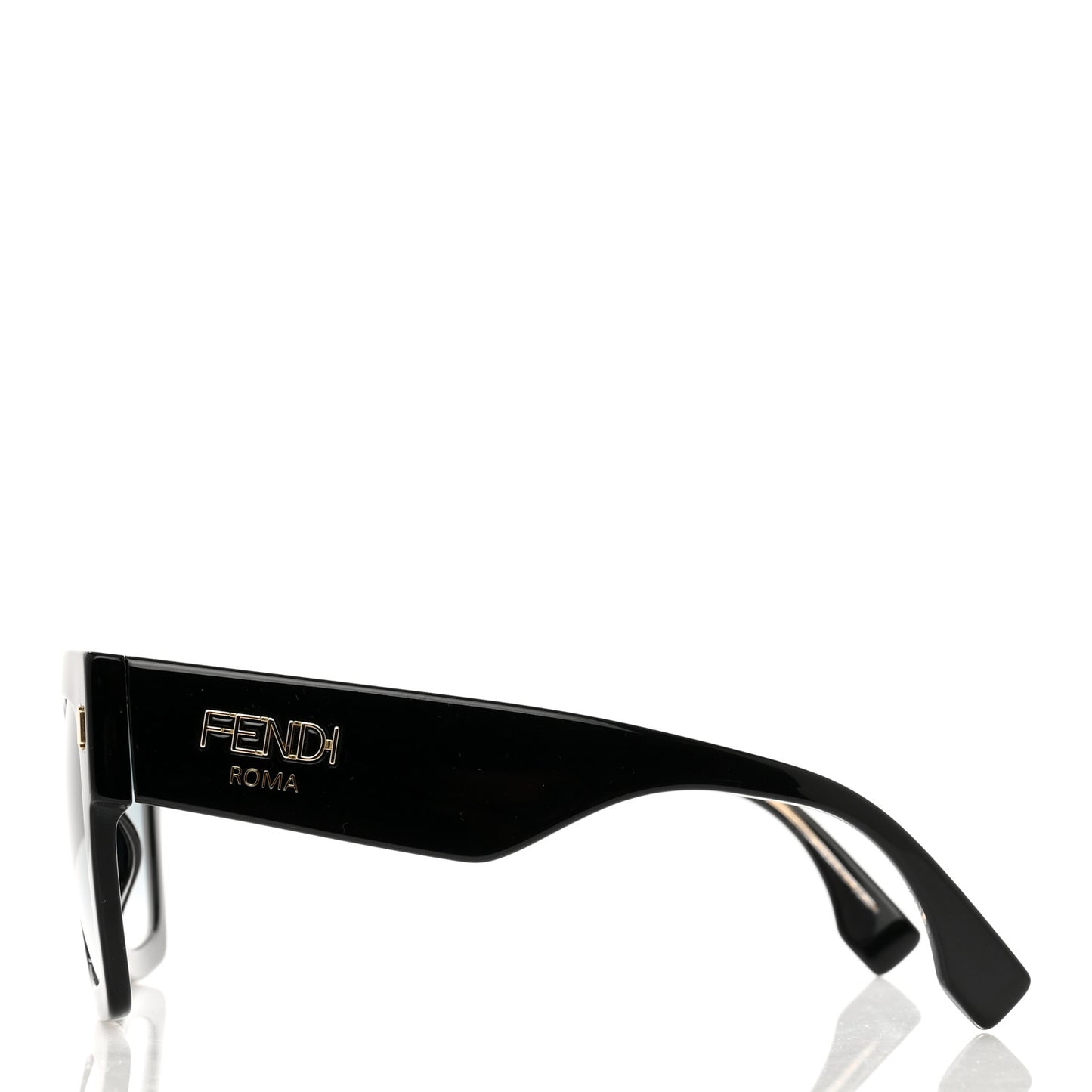 Acetate Fendi Roma Sunglasses FF 0457/G/S Black Blue