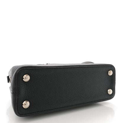 Louis Vuitton Taurillon Capucines BB Black 4 of 10